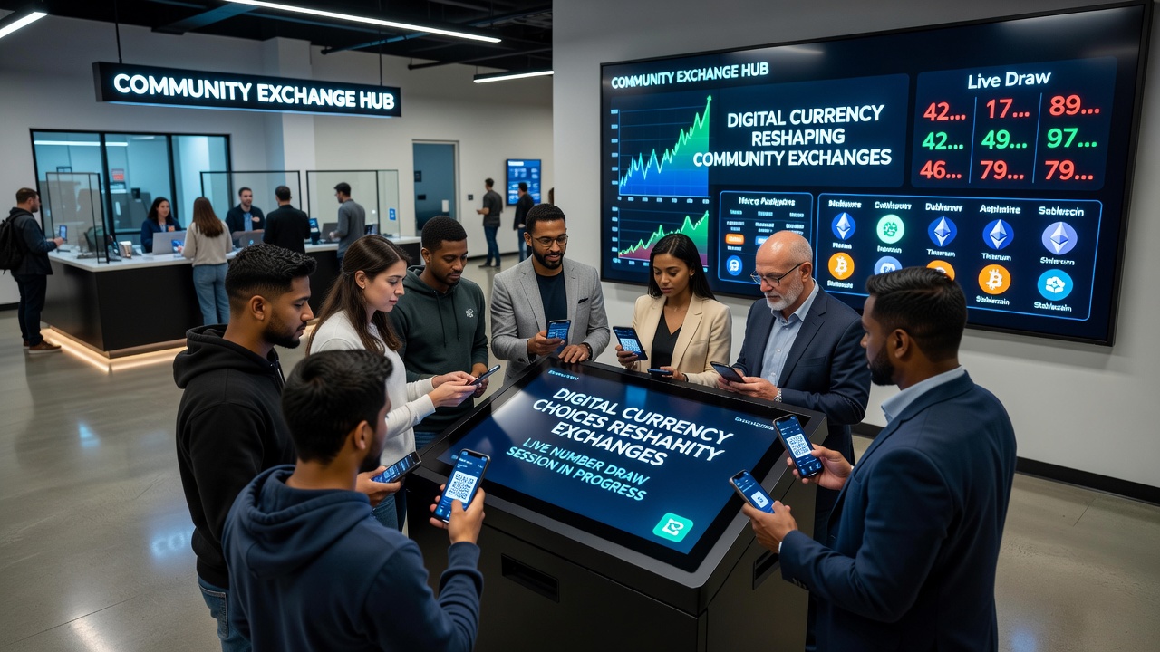 Live draw interface showing integrated digital wallet options and active player chat during a number session
